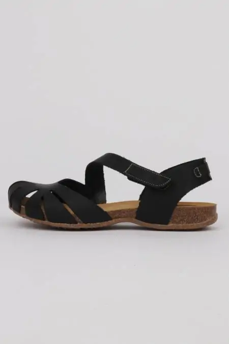 Sandalias negras InterBios...