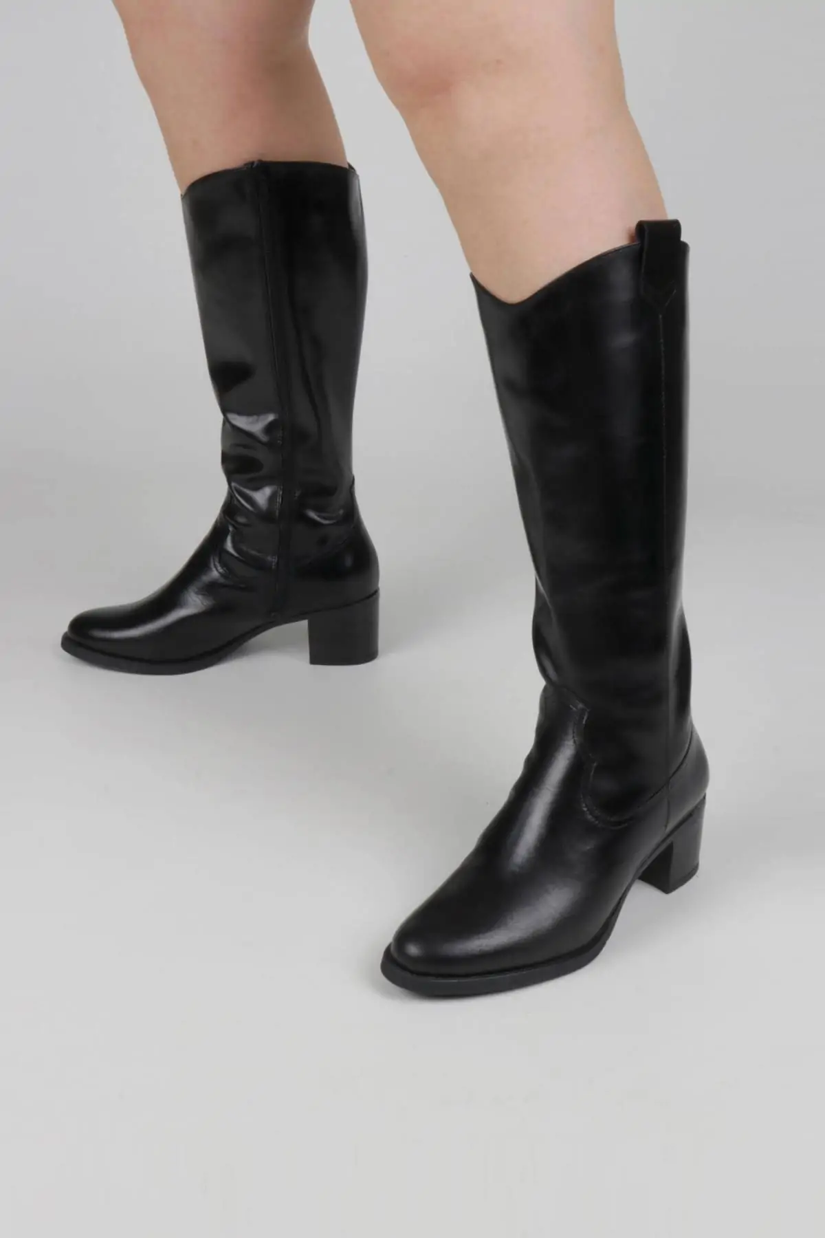 Botas Cowboy de Piel para Mujer