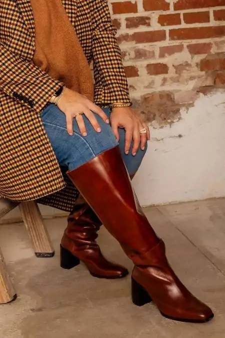 Wide feet knee high boots hotsell