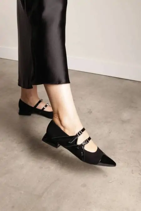 Black Mary Janes shoes...