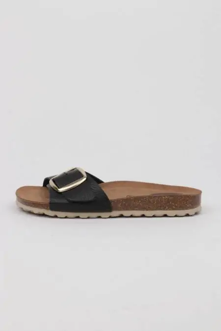 Chanclas negras Interbios...