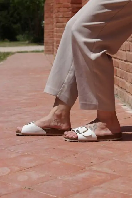 Inter Bios chanclas blancas...