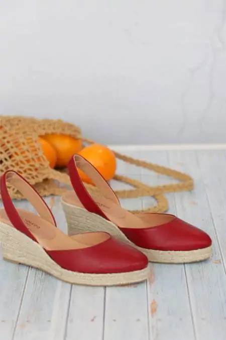 Alpargatas cuña y...