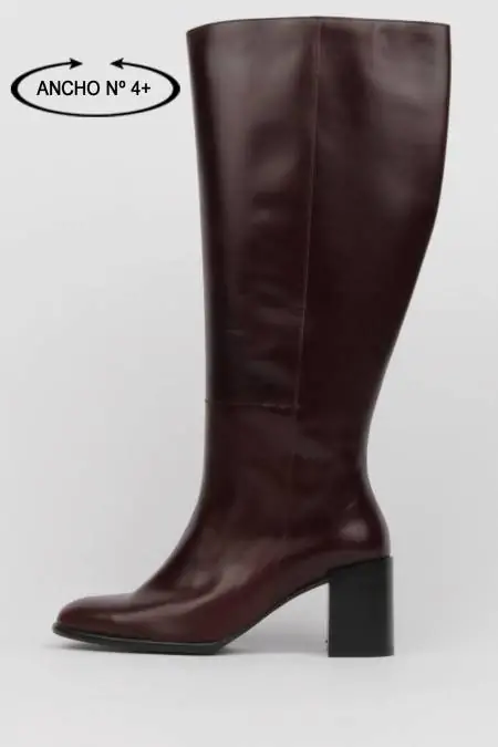Botas altas tacón ancho...