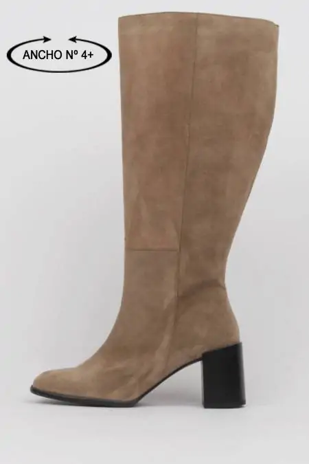 Botas altas tacón ancho...