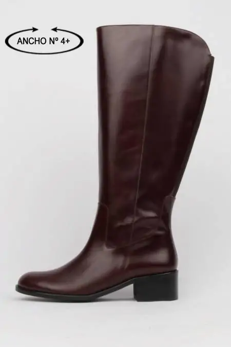 Botas altas tacón ancho...