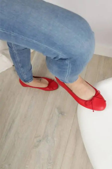 Bailarinas rojas mujer...