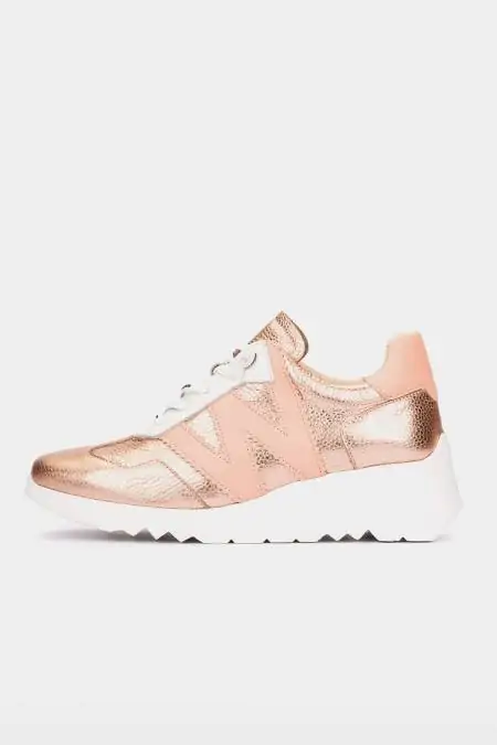 Deportivas Wonders rosadas