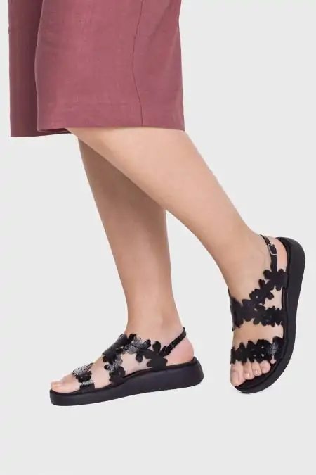 Wonders sandals black...