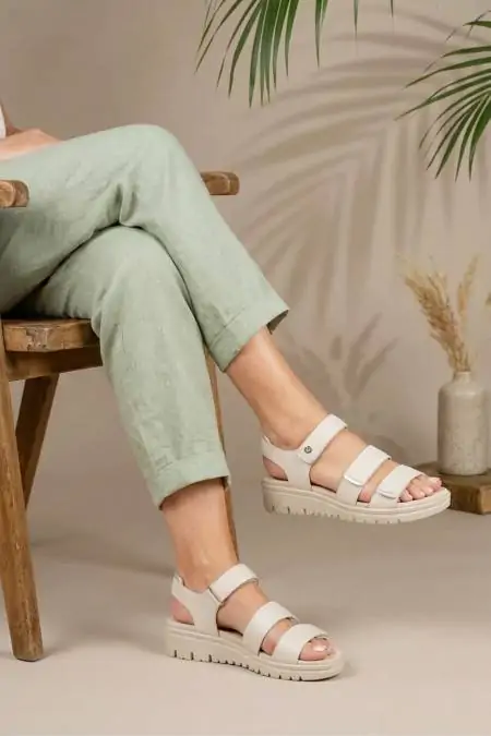 Flat sandals for custom...