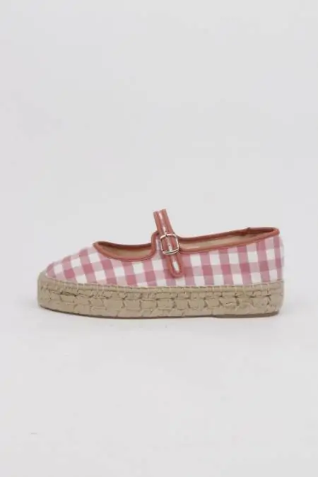 Mary Janes espadrilles pink...