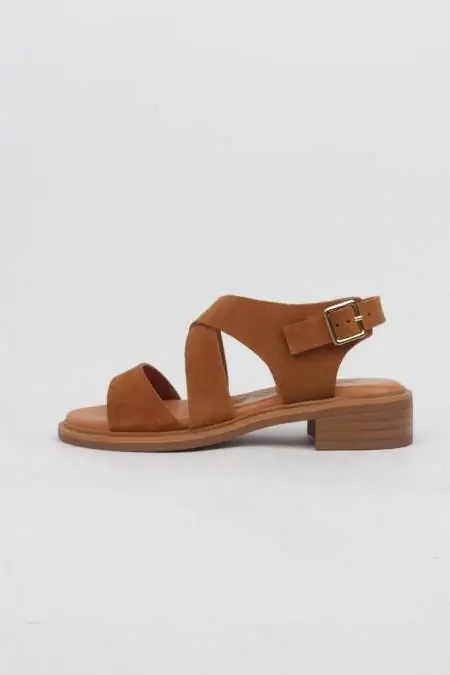 Bronw suede sandals Wonders