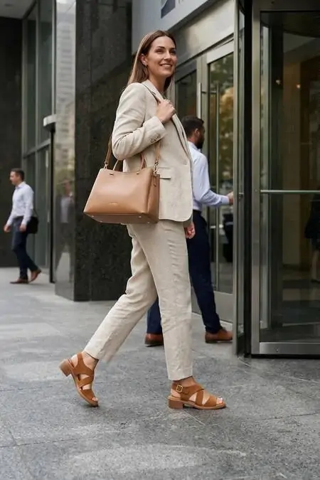 Bronw suede sandals Wonders
