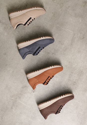 leather sneakers