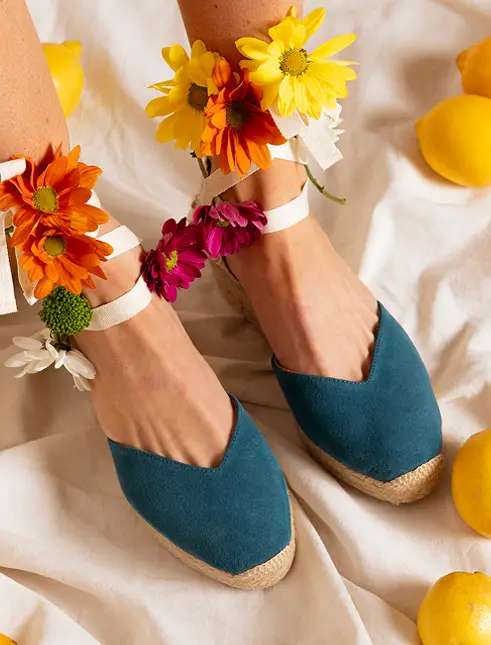 woman espadrilles