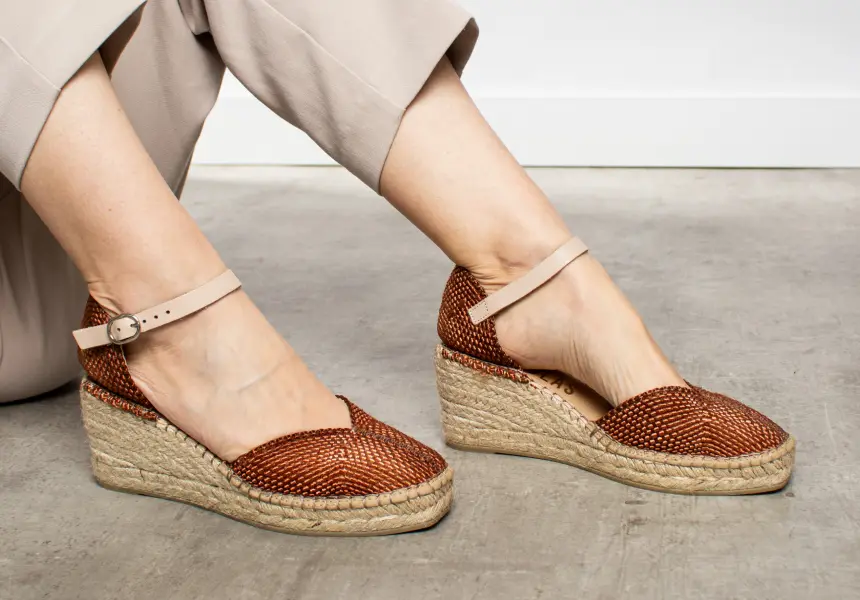 woman espadrilles
